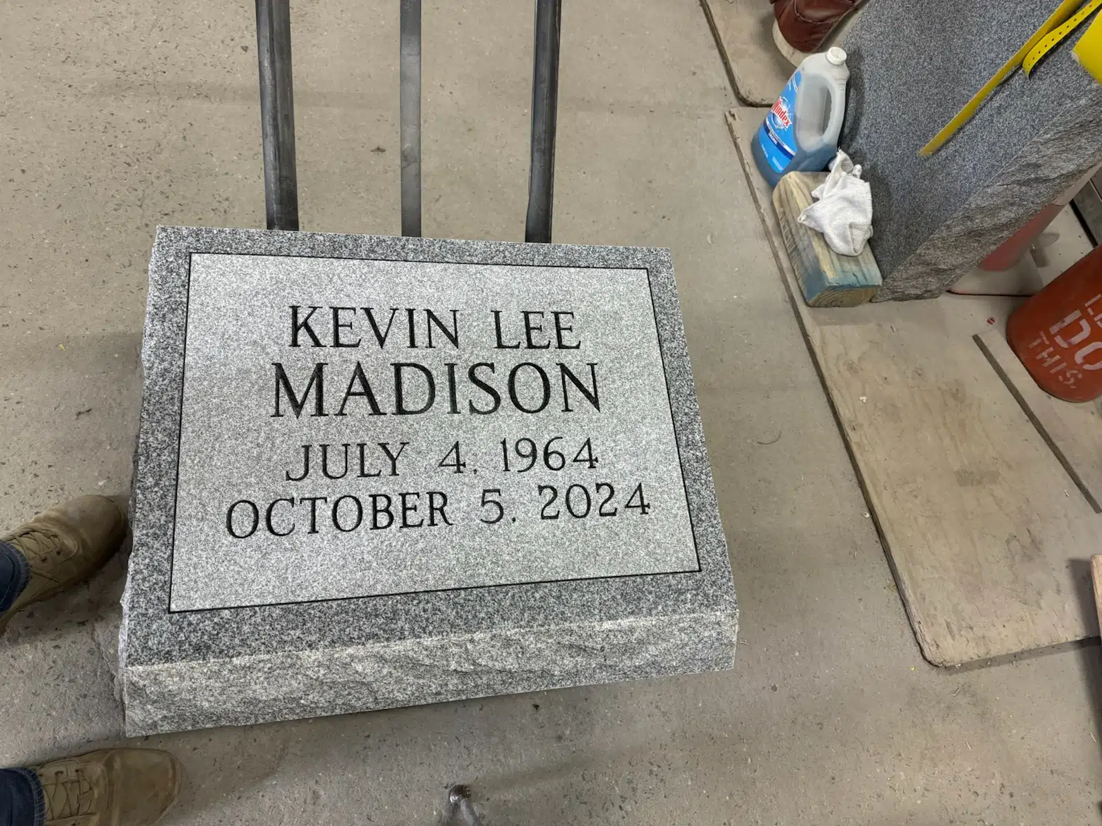 Granite Headstone for Grave hand-carved by Tombstone Shop in NJ — image 4